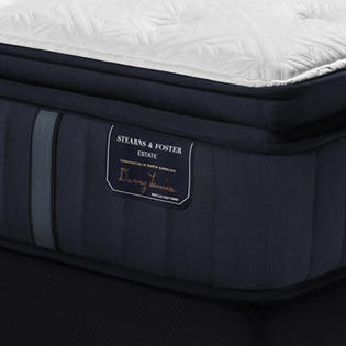 Stearns & Foster Rockwell Luxury Plush Euro Pillow Top ...