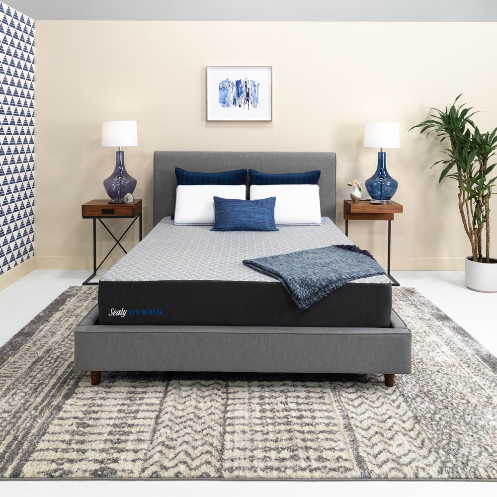 Sealy Hybrid Essentials 10" Queen, Medium, Mattress in a Box