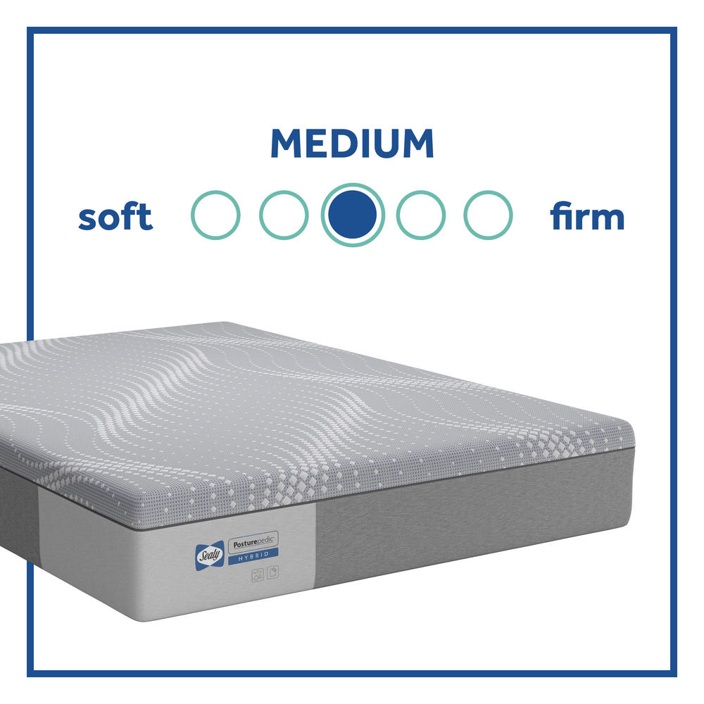 Sealy 12" Queensize Paterson Medium Hybrid Mattress