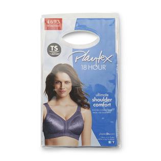 Playtex, Intimates & Sleepwear, New Popular Playtex 8 Hour Ultimate Shoulder  Comfort Black Bra Size 48b