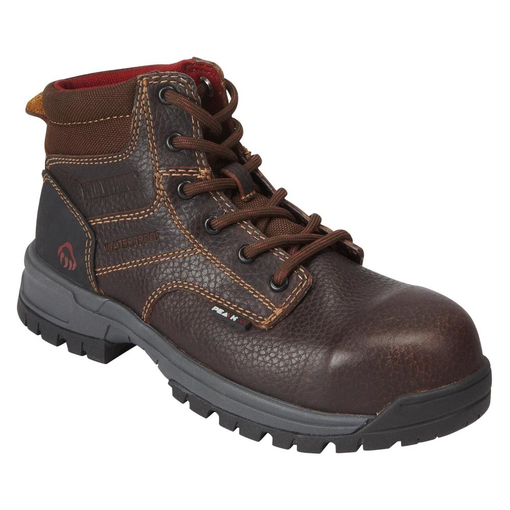 Wolverine Women's Piper Brown Composite Toe Hiking Work Boot