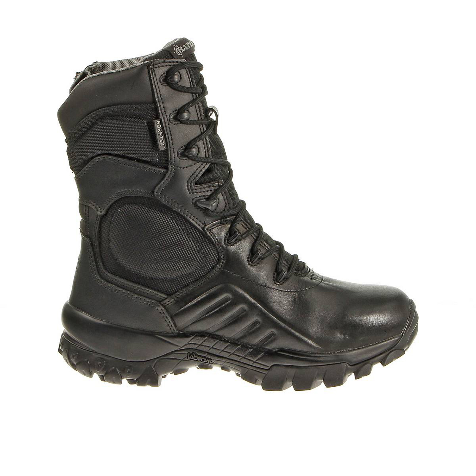 Bates Men's Delta-9 Gore-Tex Black Side Zip Tactical Work Boots - Wide Width
