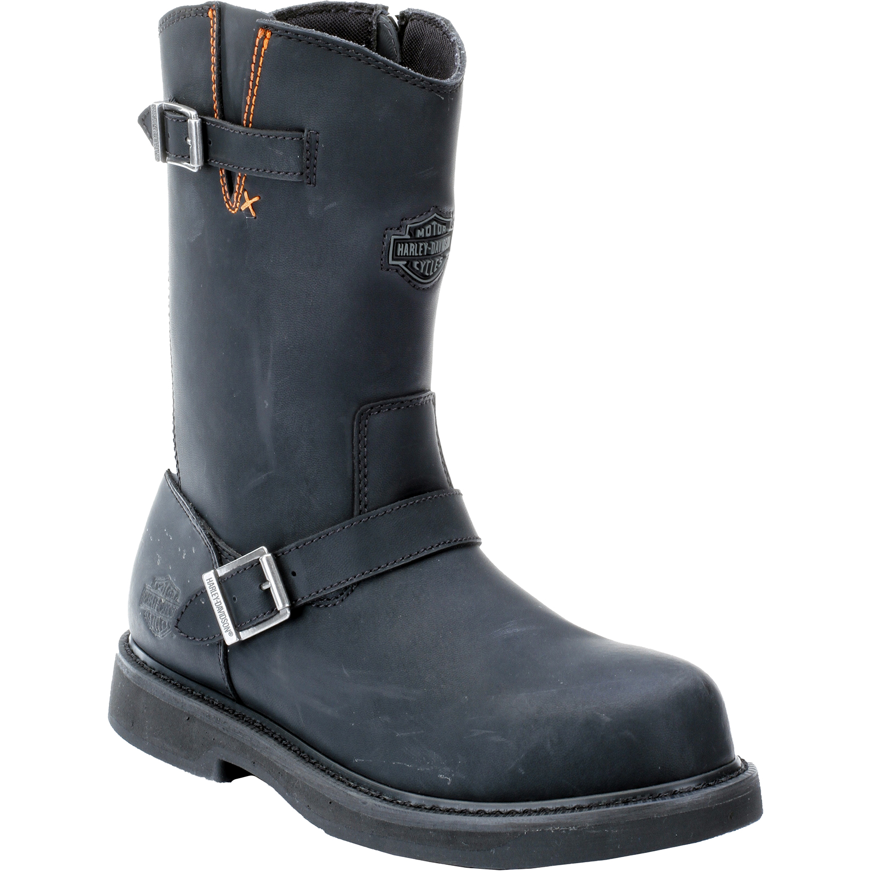 steel toe motorcycle boots