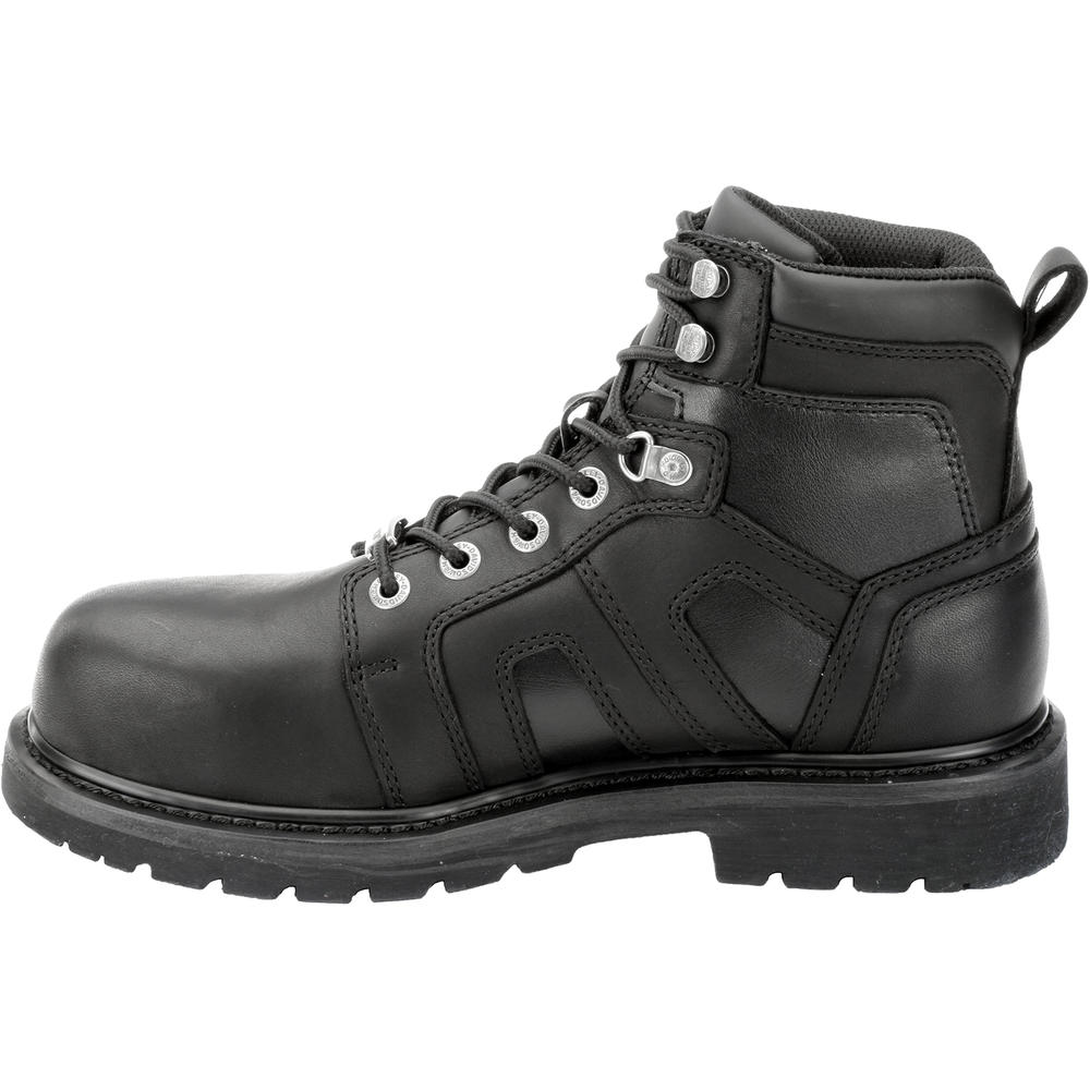 Harley-Davidson Men's Chad Steel Toe Leather EH Motorcycle Boot 93176 ...