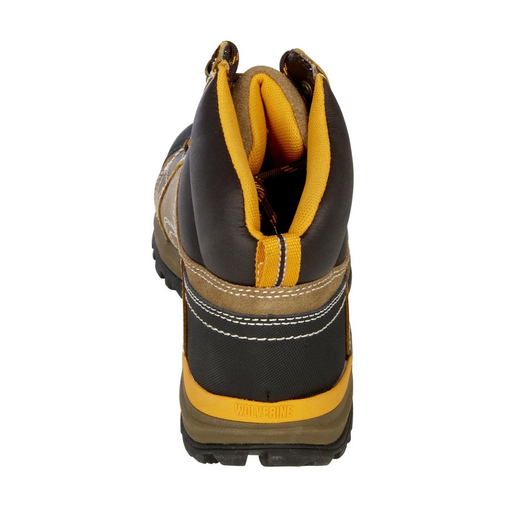 Wolverine Men's Impact Chisel 6" Steel Toe Work Boot W10242 - Brown