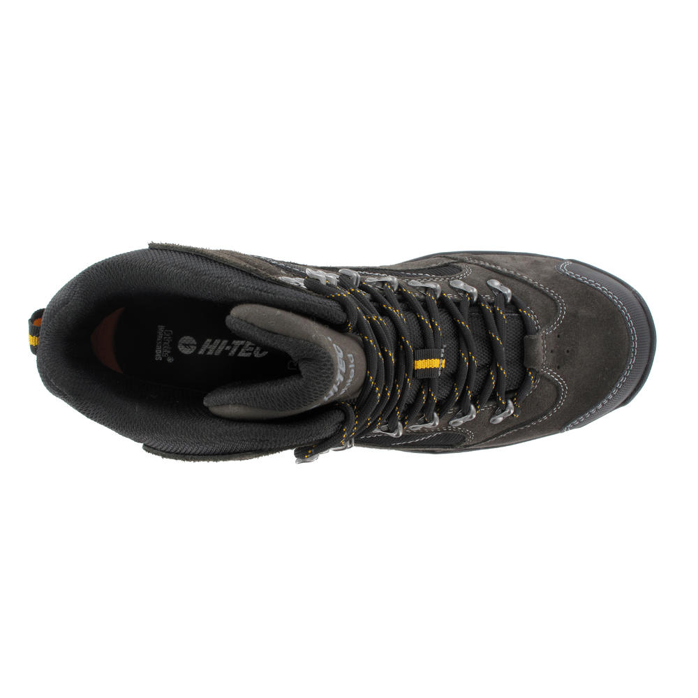 Hi-Tec Men's Mount Diablo Waterproof Dark Charcoal/Black/Grey Hiking Boot