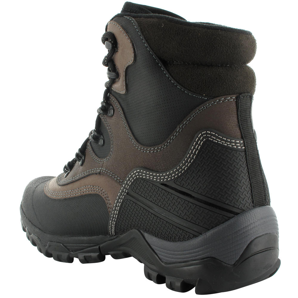 Hi-Tec Men's Trail OX Winter Mid 200 I-shield Waterproof Black/Charcoal Winter Boot