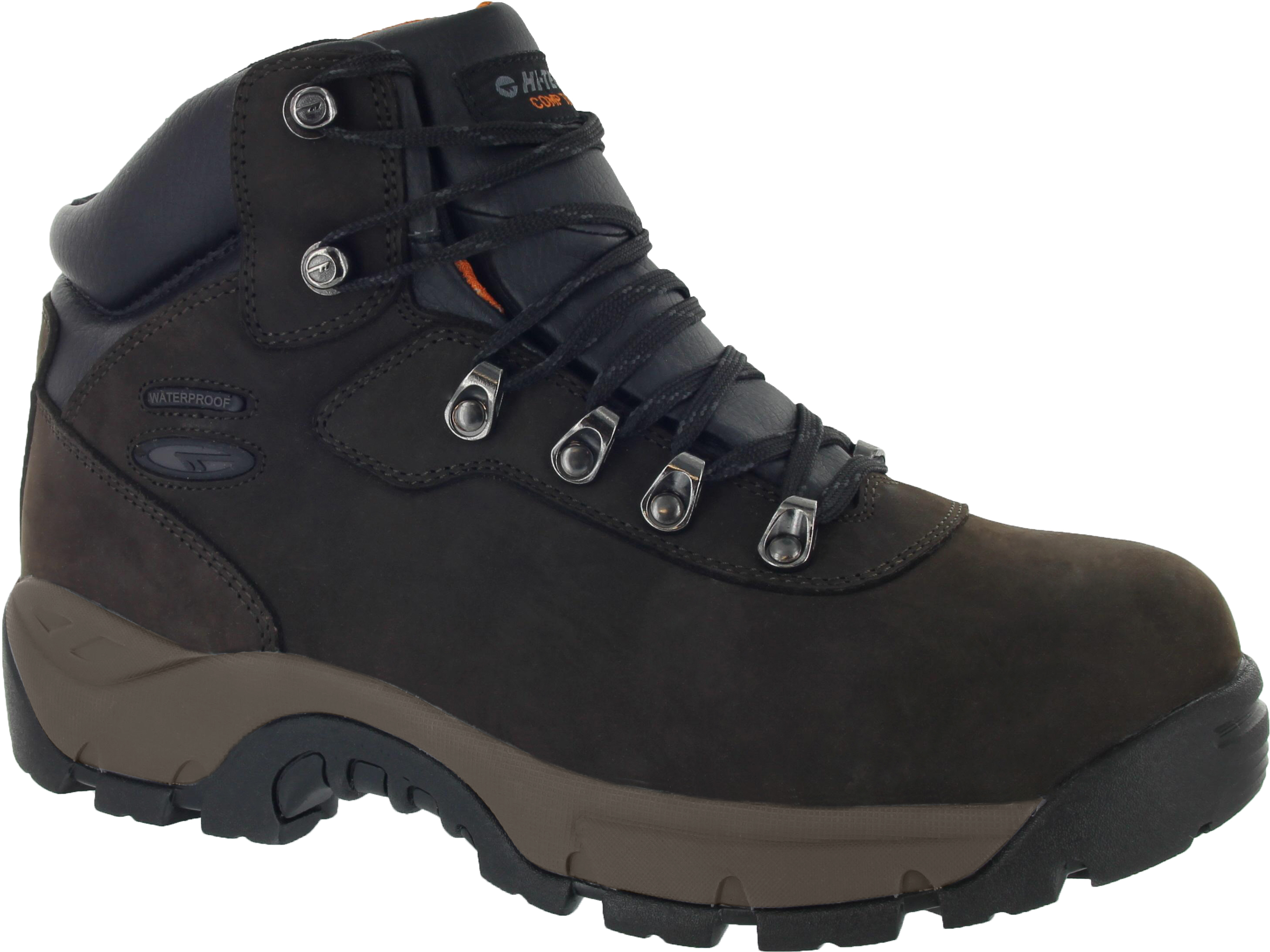 Hi-Tec Men's Altitude Pro 400 I Waterproof Composite Toe Chocolate Work Safety Boot