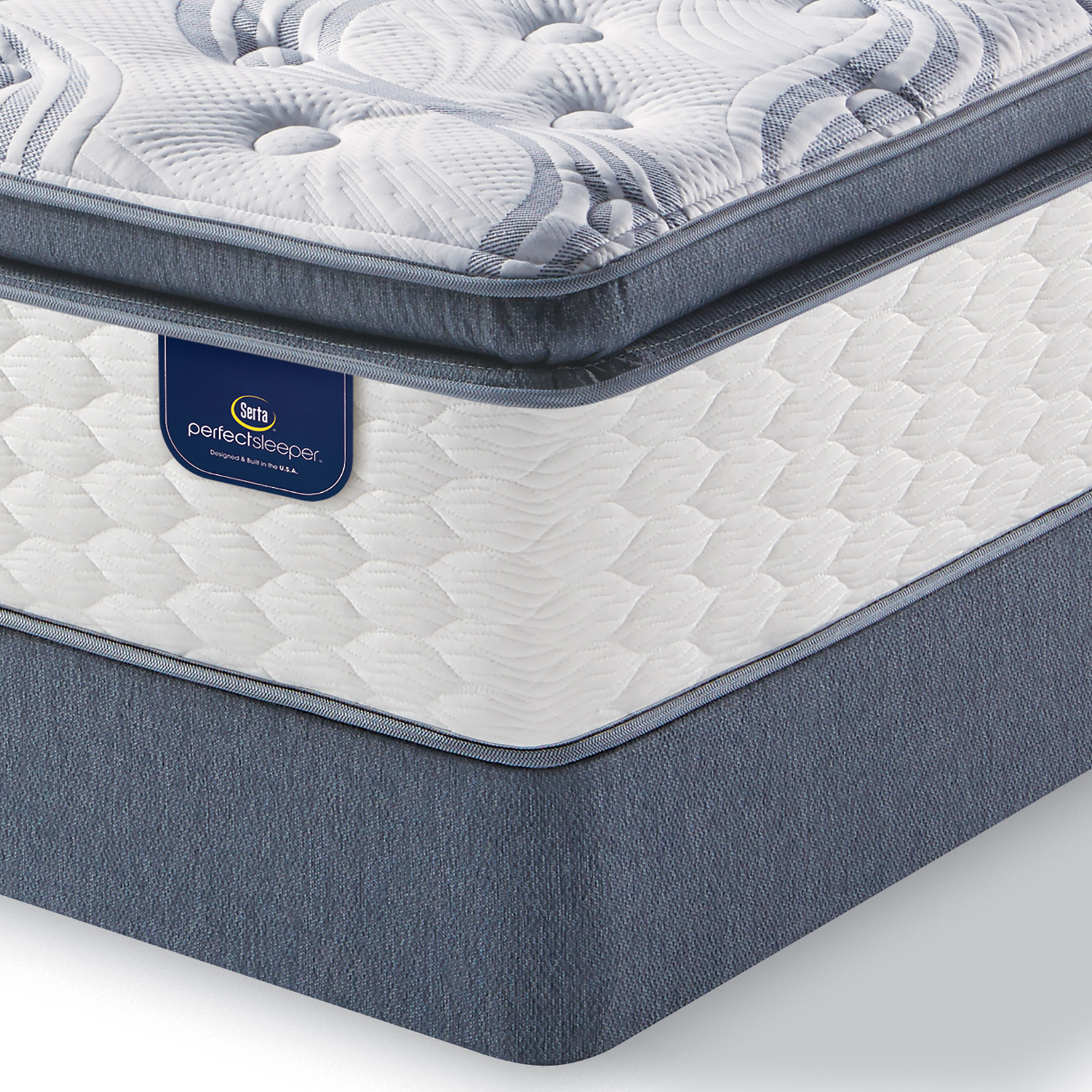 Serta Serta Perfect Sleeper Teddington Super Pillowtop Firm Queen Set Home Mattresses Accessories Mattresses