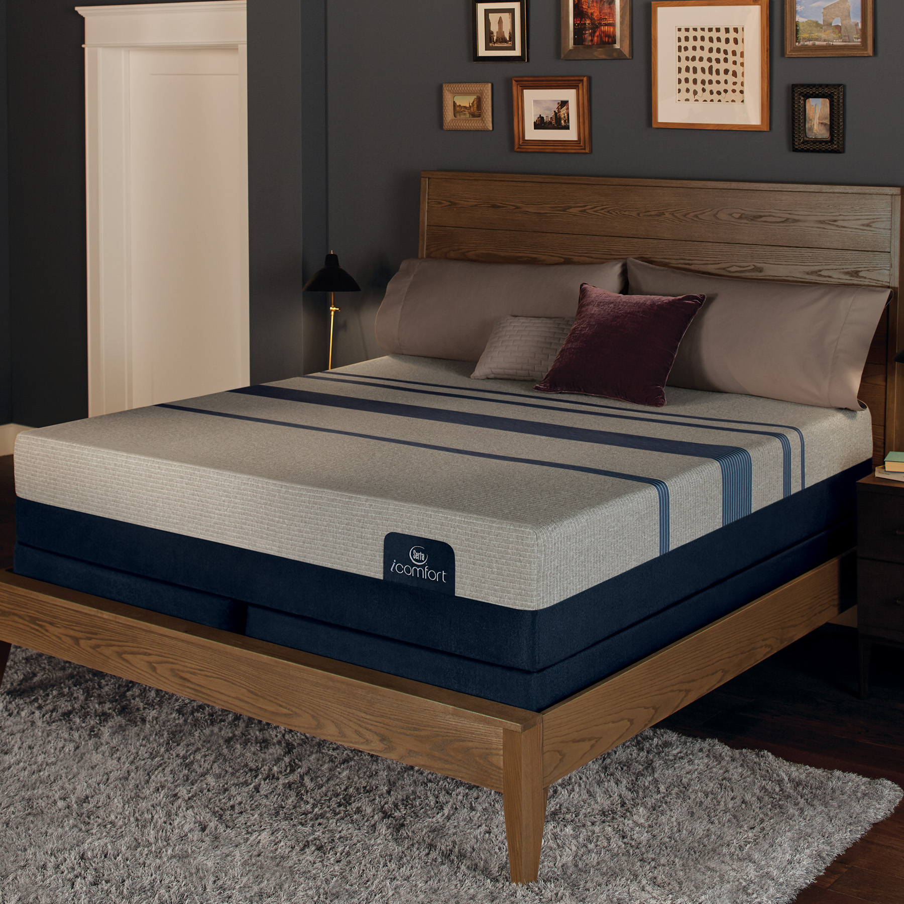 Serta Blue Max 3000 Elite Plush Split Cal King Mattress Must