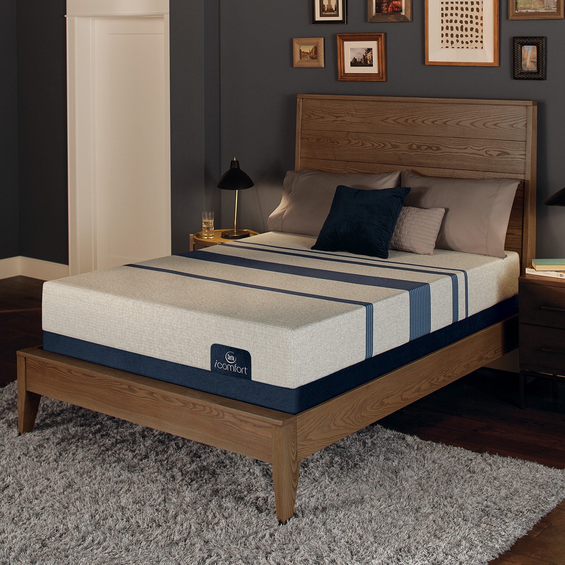 Serta Blue 100 Gentle Firm Queen Mattress