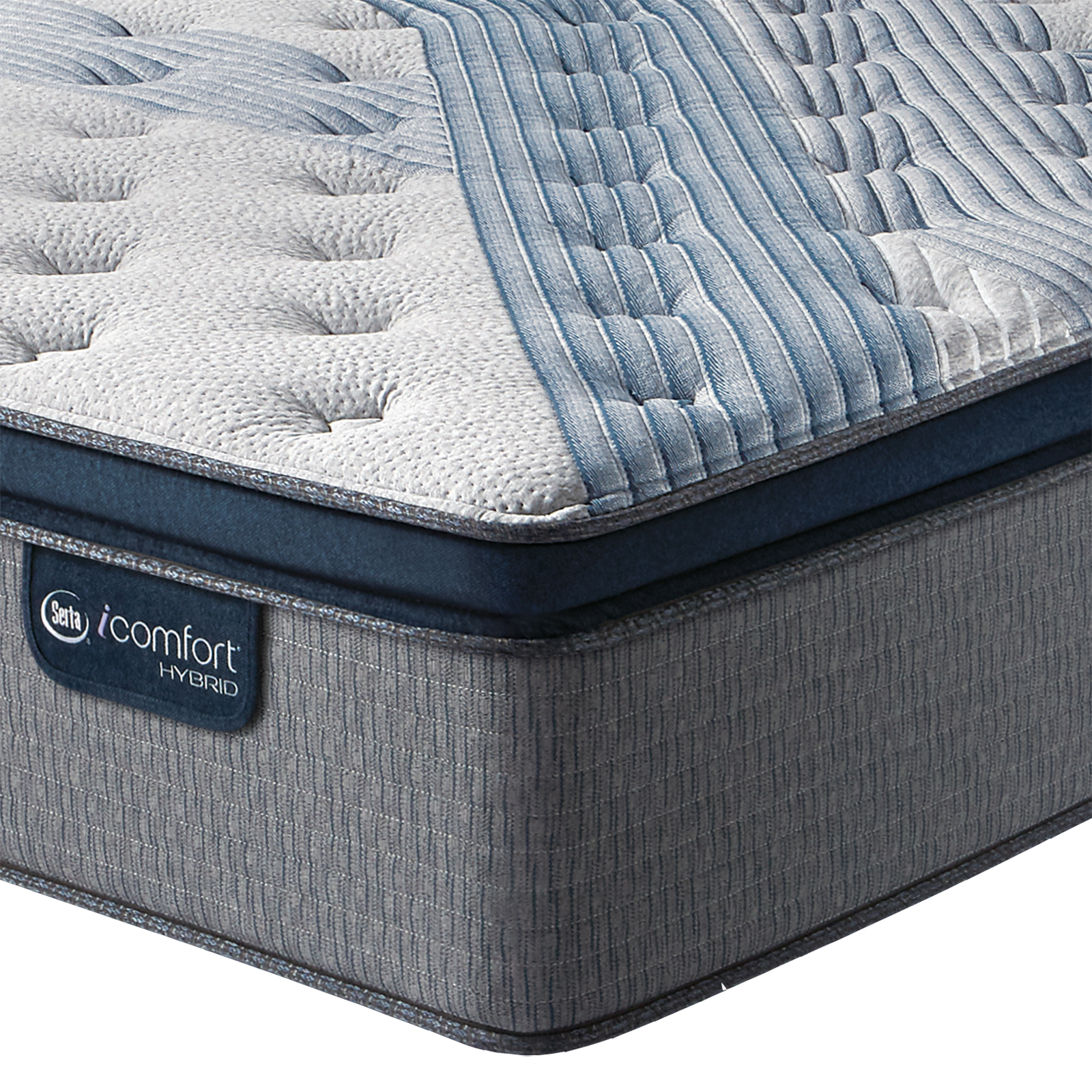 serta icomfort hybrid blue fusion 200 plush mattress