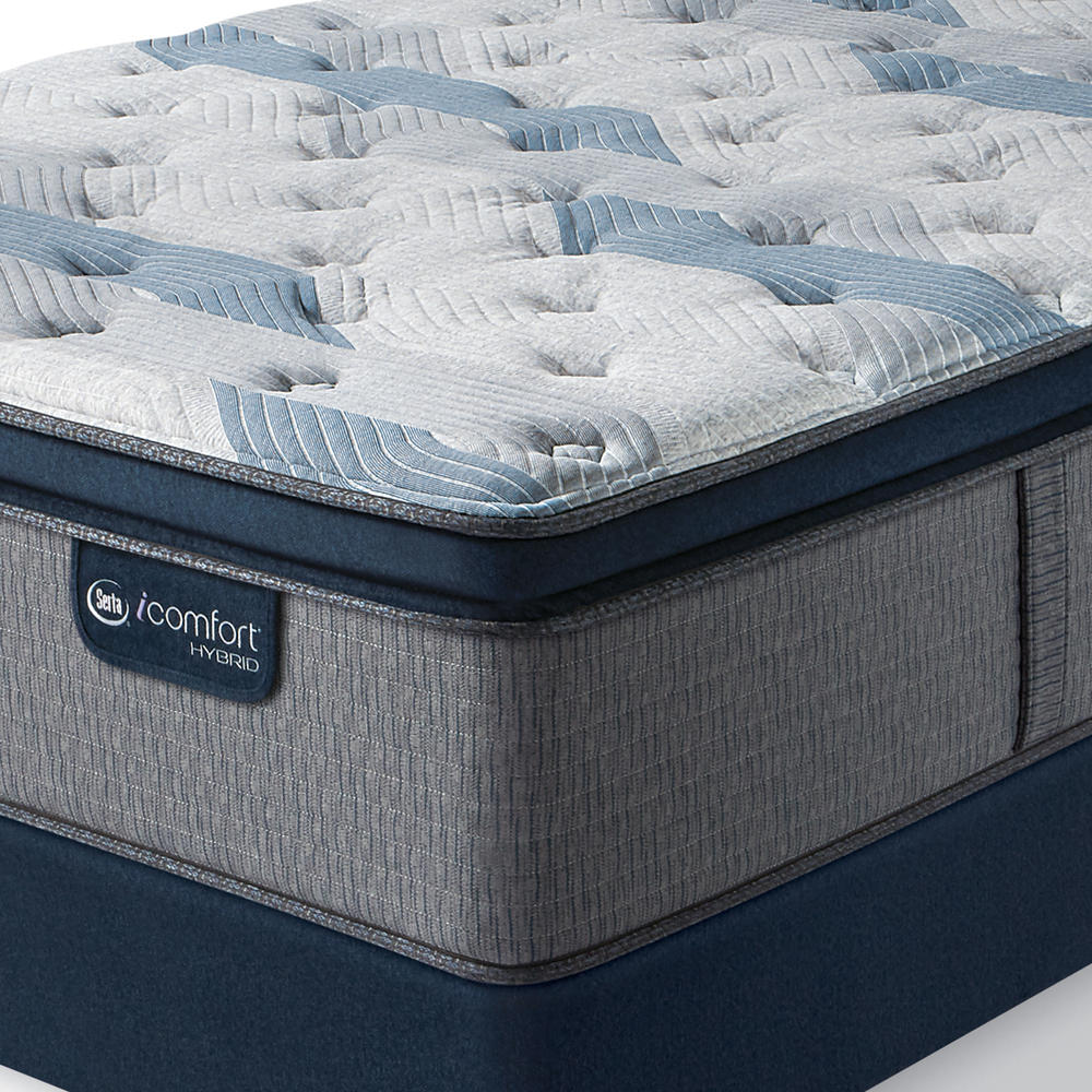 Serta Hybrid Blue Fusion 300 Plush Pillowtop Twin Mattress
