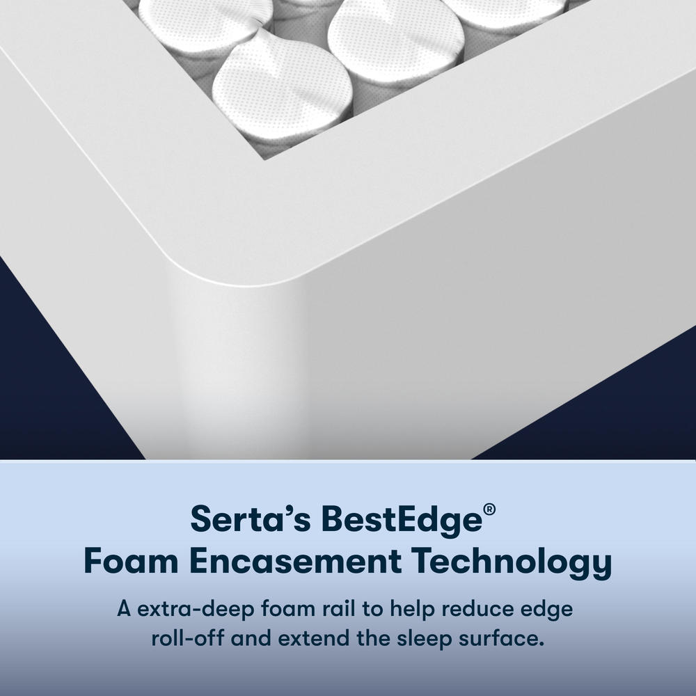 Serta Perfect Sleeper Cobalt Calm 14.5" Firm Pillow Top Mattress - Queen