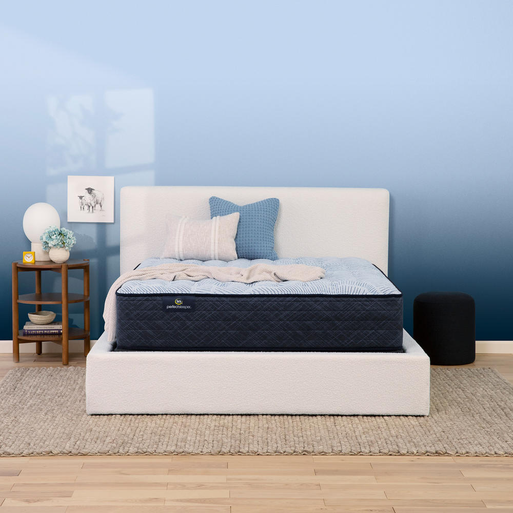 Serta Perfect Sleeper Blue Lagoon Nights 13.5" Medium Mattress - Twin XL