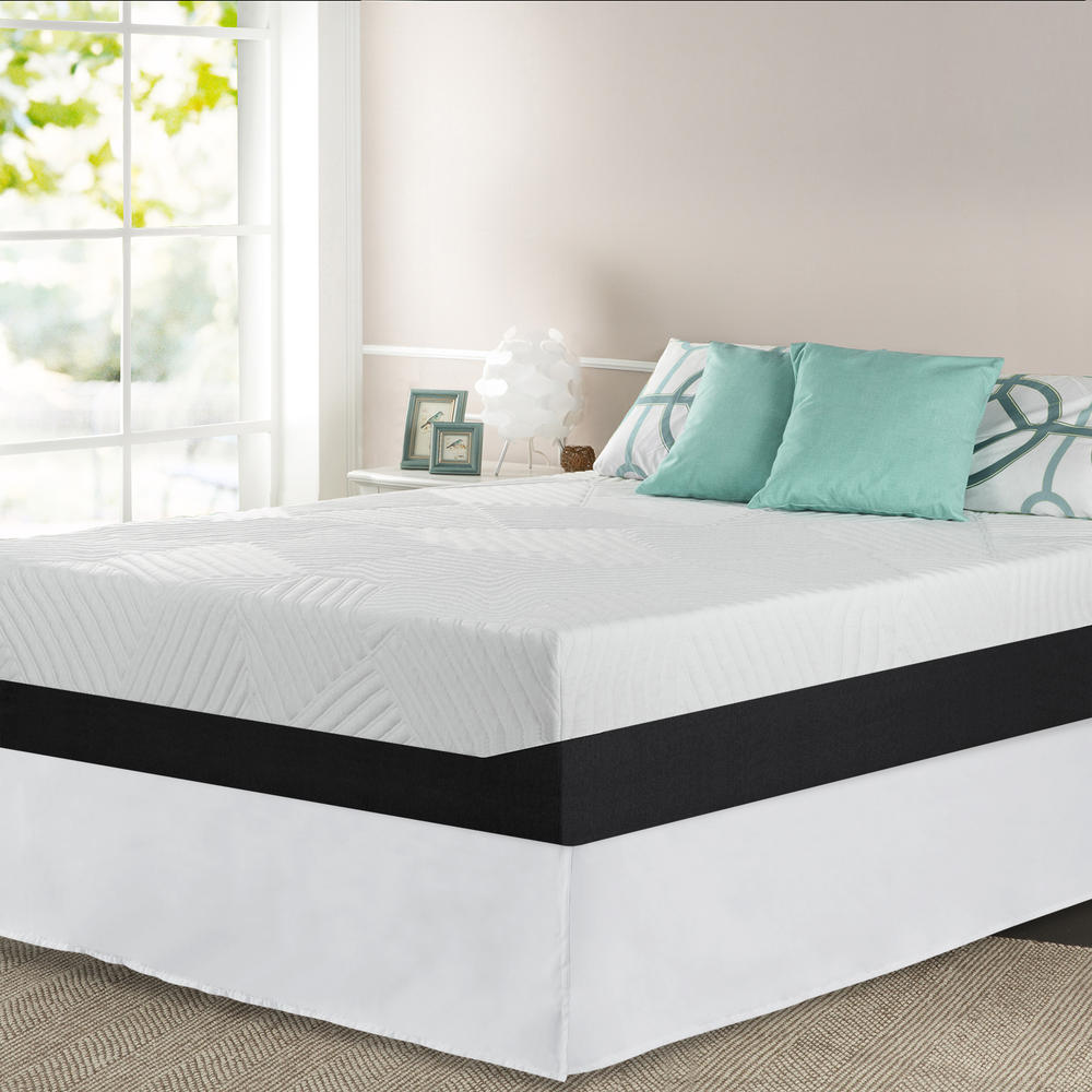 Night Therapy 13 Inch Memory Foam Mattress Complete Set CalKing