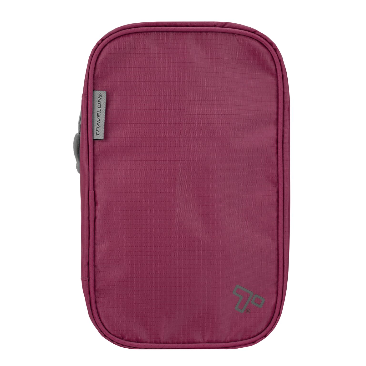Travelon Compact Hanging Toiletry Kit - Wineberry, Red Travelon Compact Hanging Toiletry Kit - Wineberry, Red