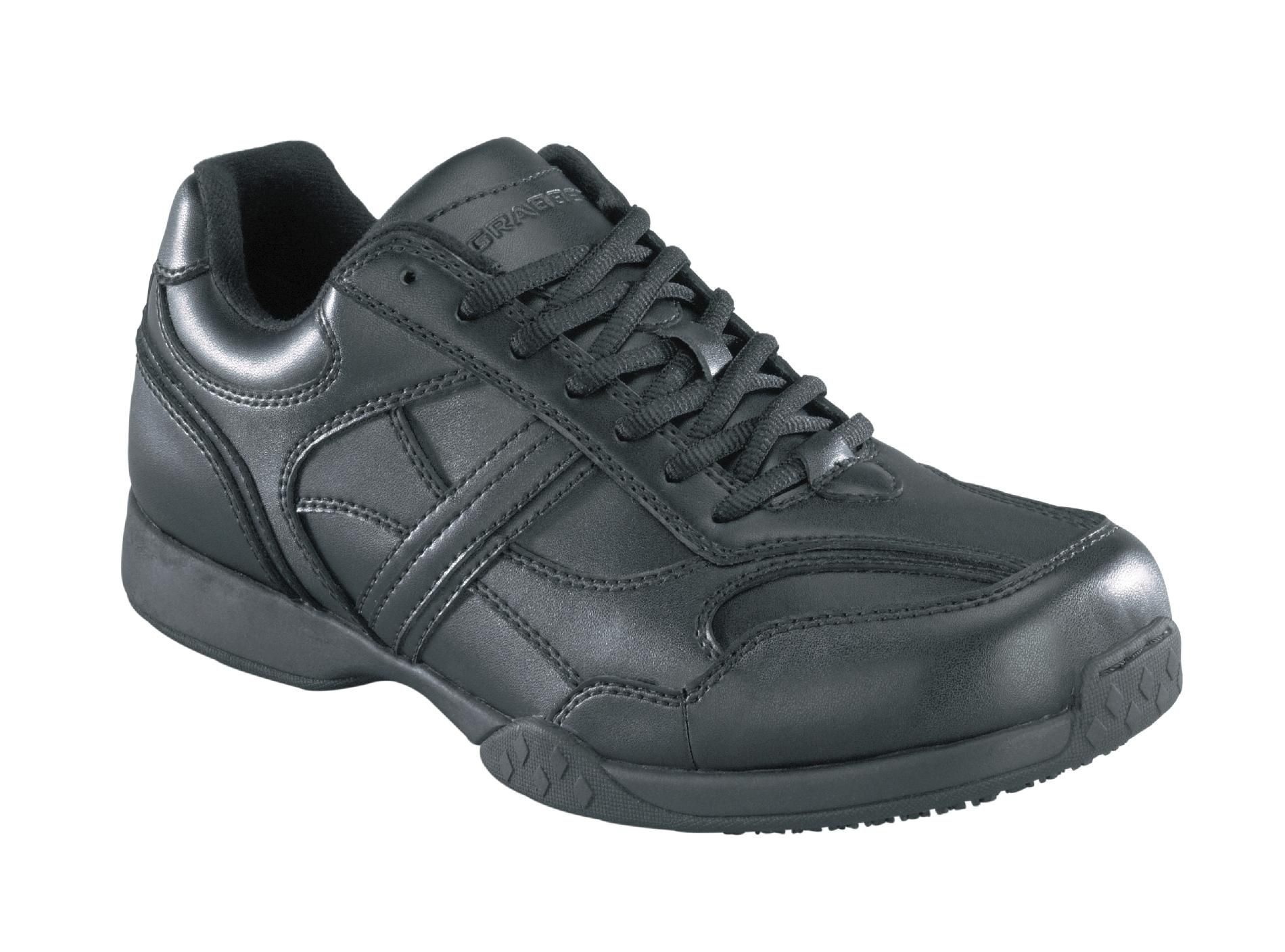Grabbers Men's Calypso Euro Lace Oxford #G0016 Wide Width Available - Black