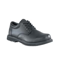 Grabbers Men's Friction #G1120 Slip Resistant Oxford Wide Width Available - Black