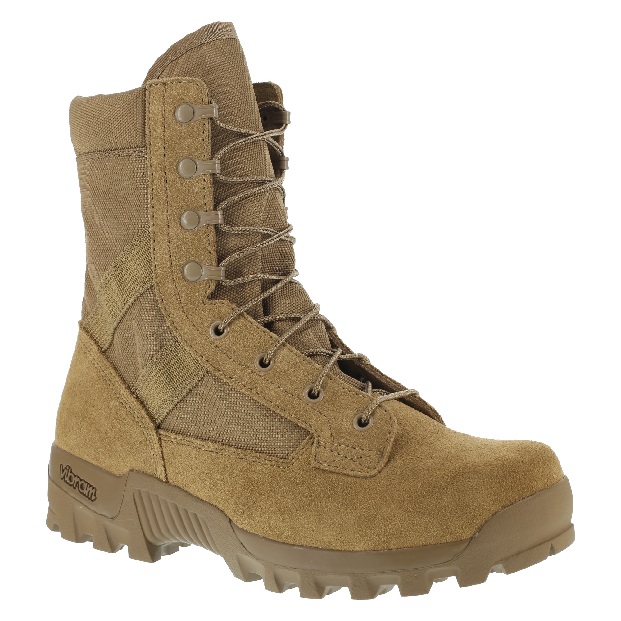 Reebok Work Men's RB8855 Spearhead 8" AR670-1 Berry Compliant Military Boot -  Coyote Brown
