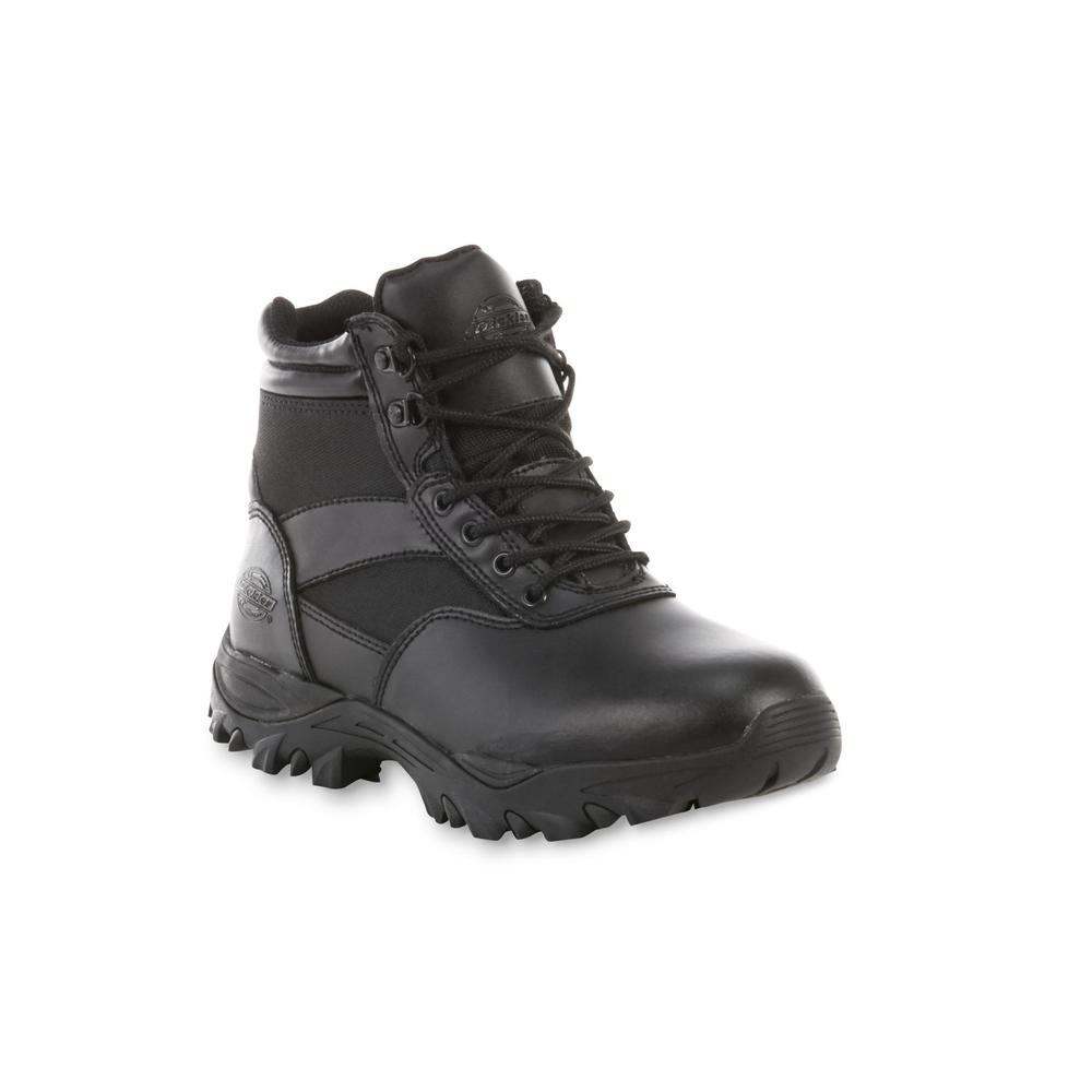 Dickies Men's Spear 6" Soft Toe Slip Resistant Work Boot DW6115 - Black