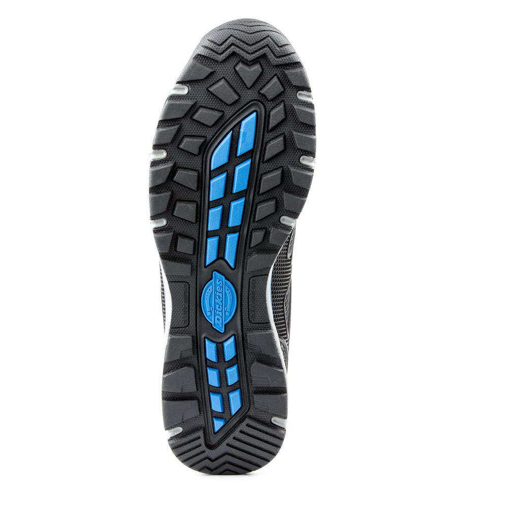 Dickies Men's Fury Steel Toe Exo-Lite Safety Shoe DW2526 - Gray/Blue
