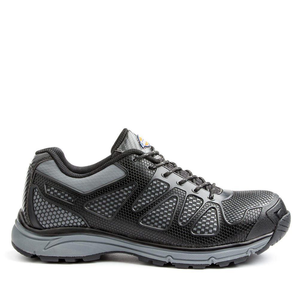 Dickies Men's Fury Steel Toe Exo-Lite Safety Shoe DW2525 - Black/Gray