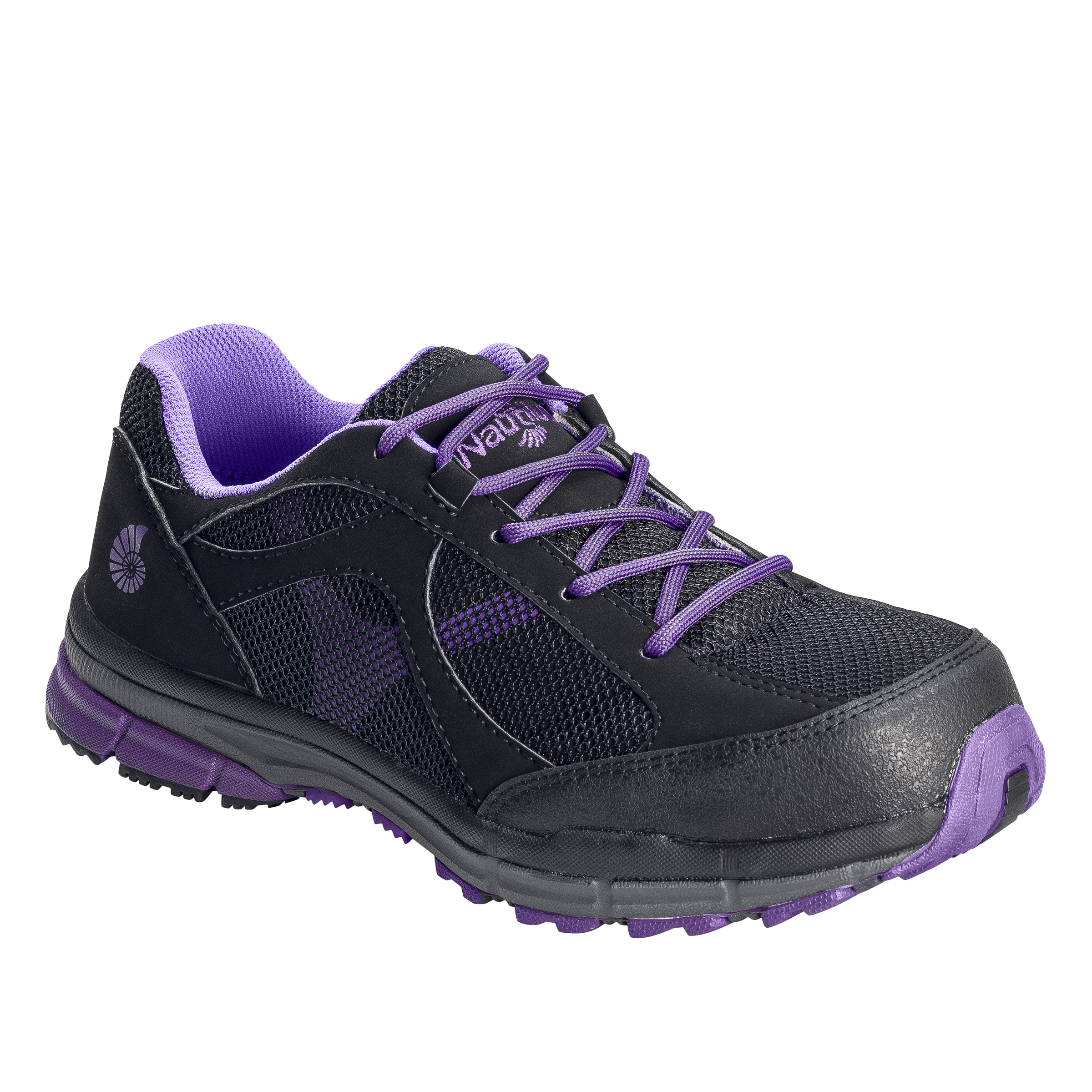 Nautilus Safety Footwear Women's Black Static Dissipating Steel Toe Athletic Shoe