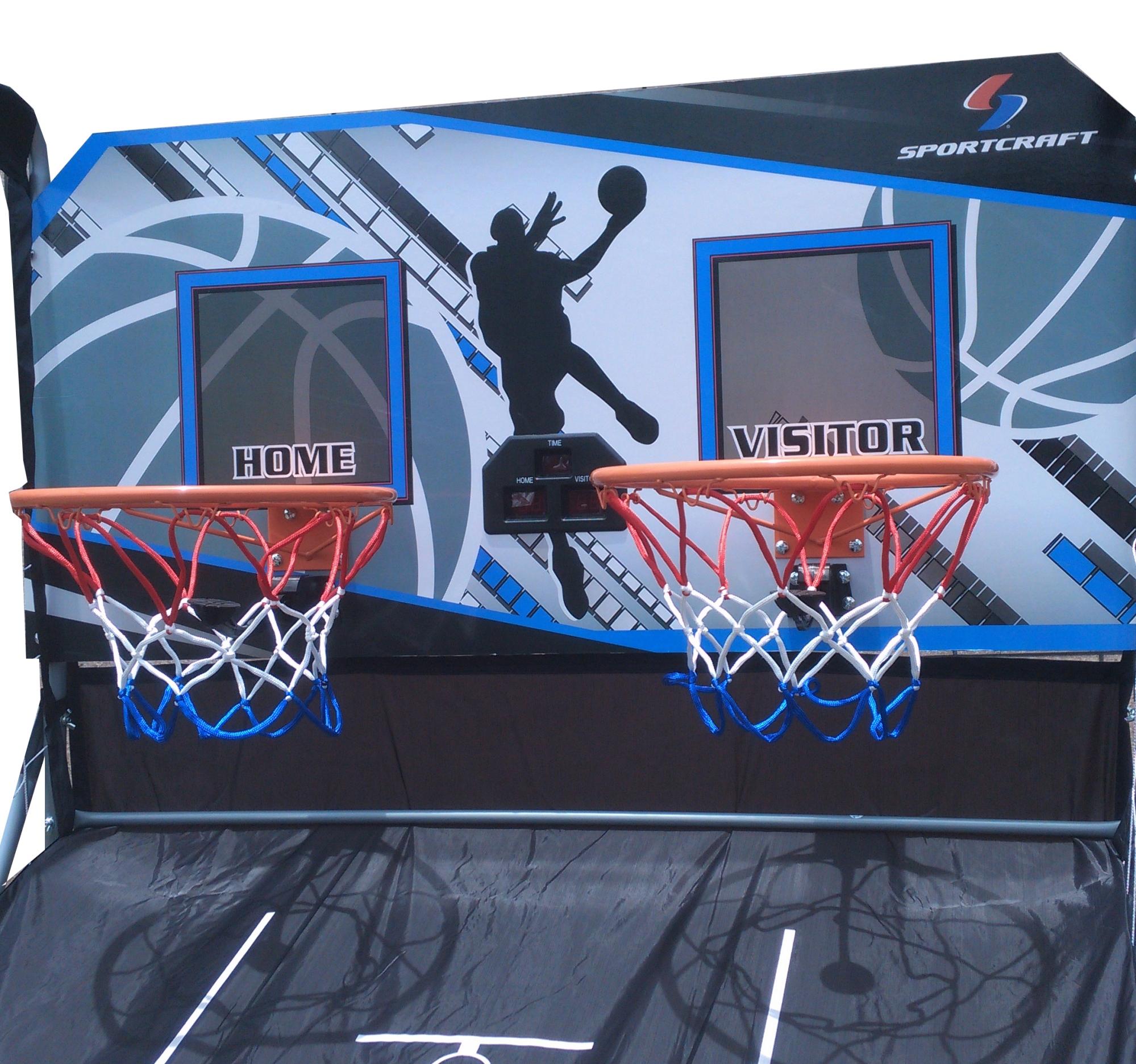 sportcraft double hoop basketball game