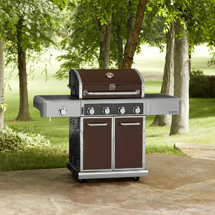 Five Burner Dual Fuel Gas Grill