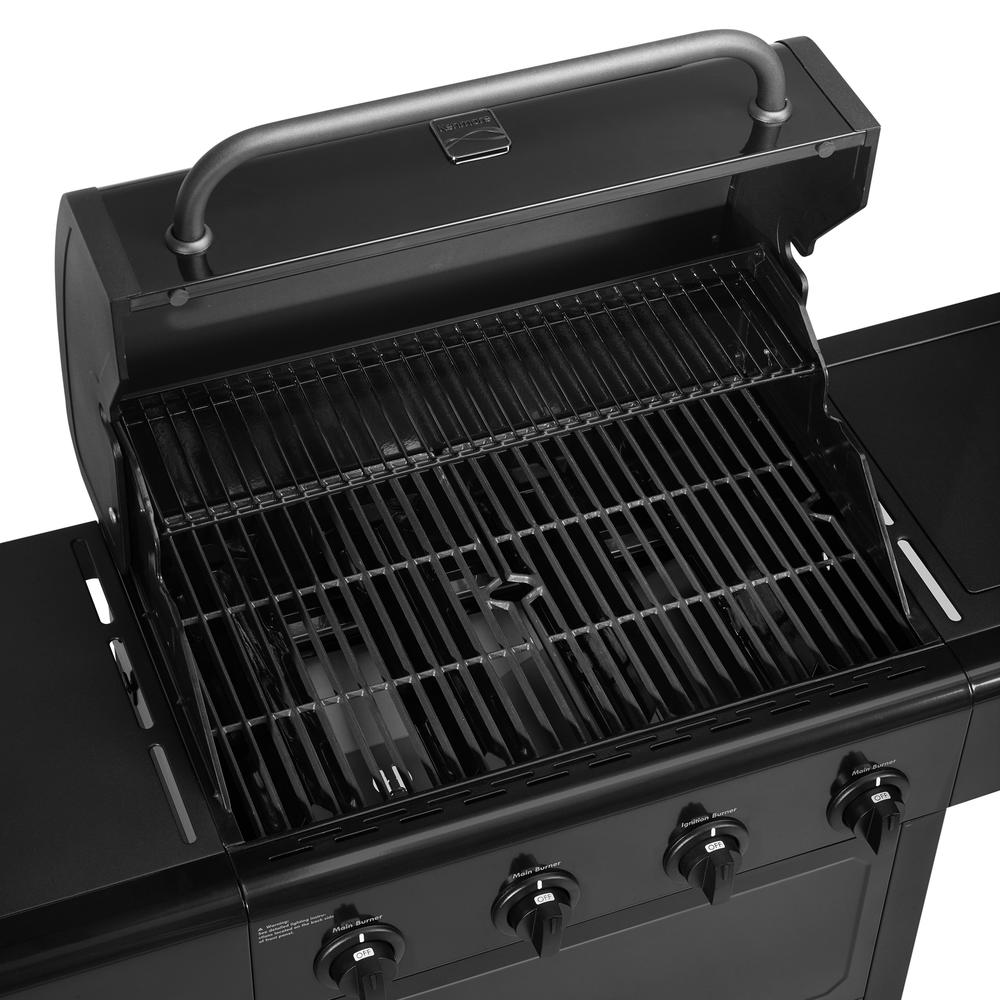 Kenmore 4 Burner Gas Grill Matte Black