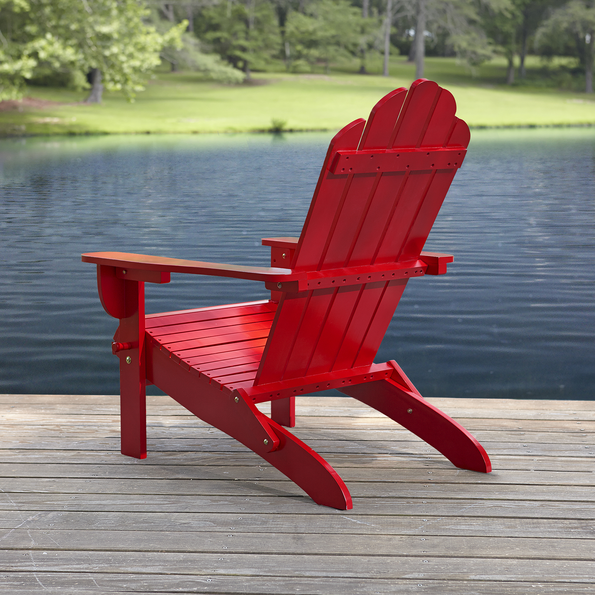 Garden Oasis Adirondack Chair Red Free Shipping New eBay