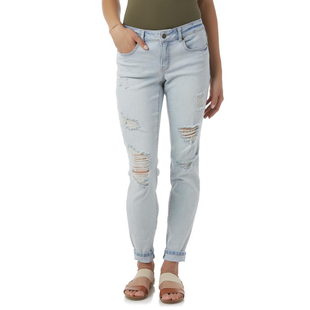 Canyon River Blues Women's Destroyed Skinny Jeans