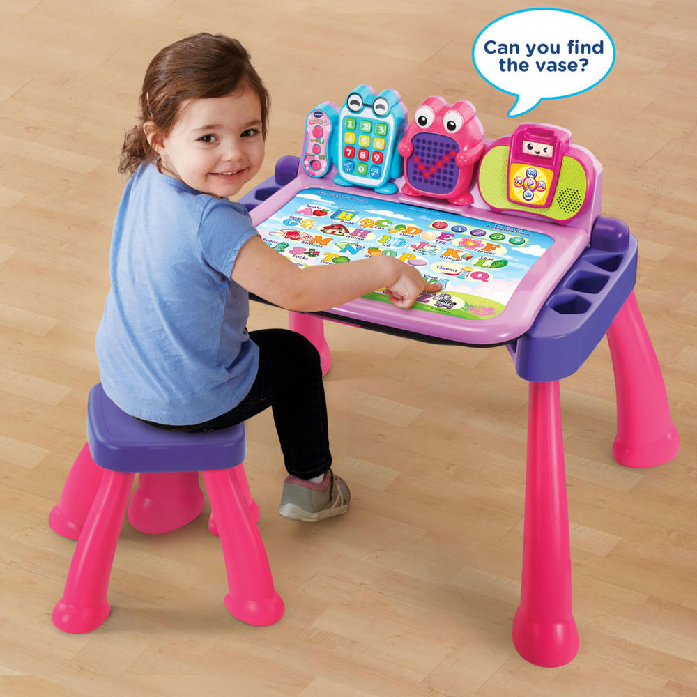 VTech Touch & Learn Activity Desk Deluxe - Pink