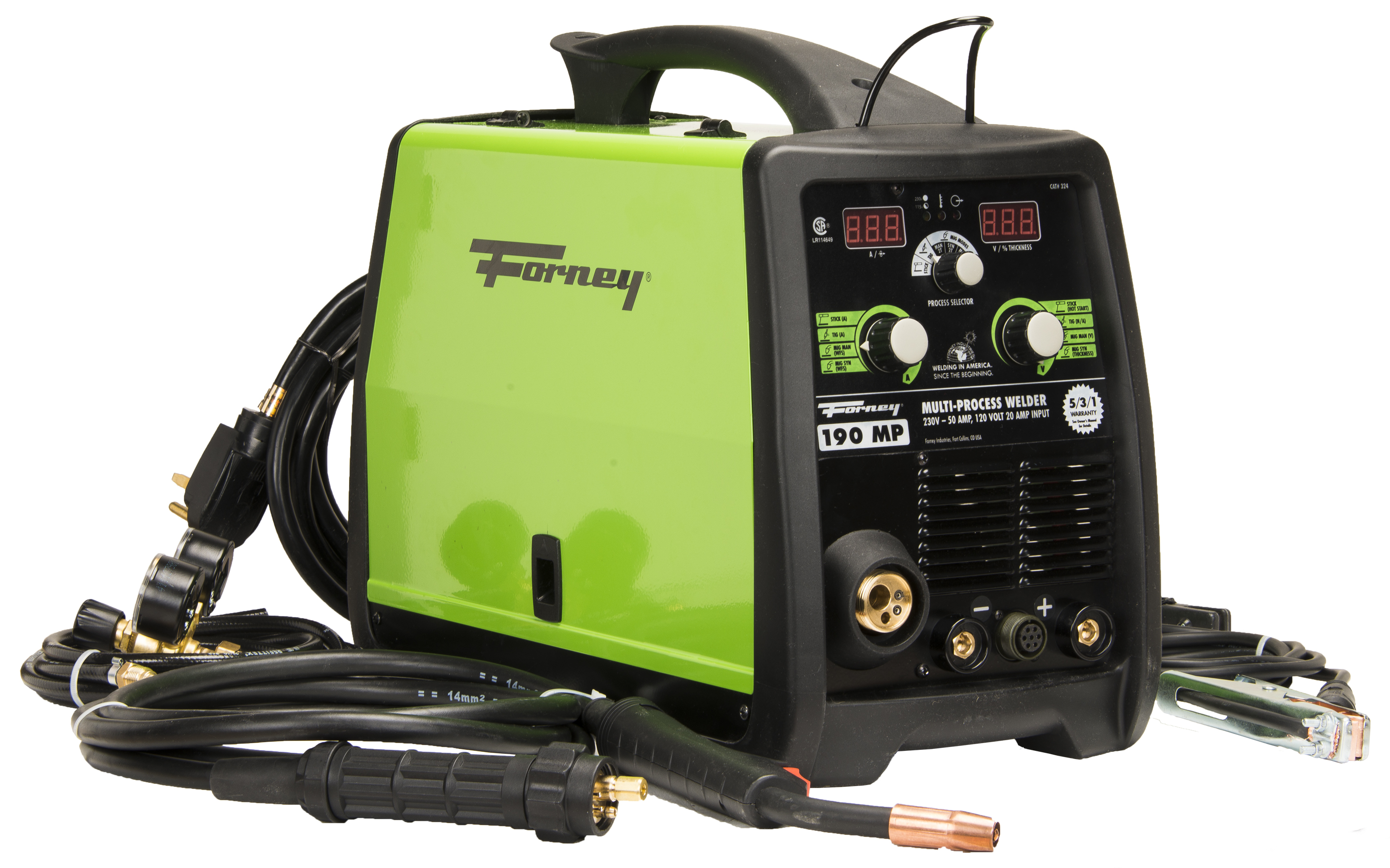 Forney 190Amp MIG/Stick/TIG MultiProcessor Welder 120/230Volt Shop Your Way Online