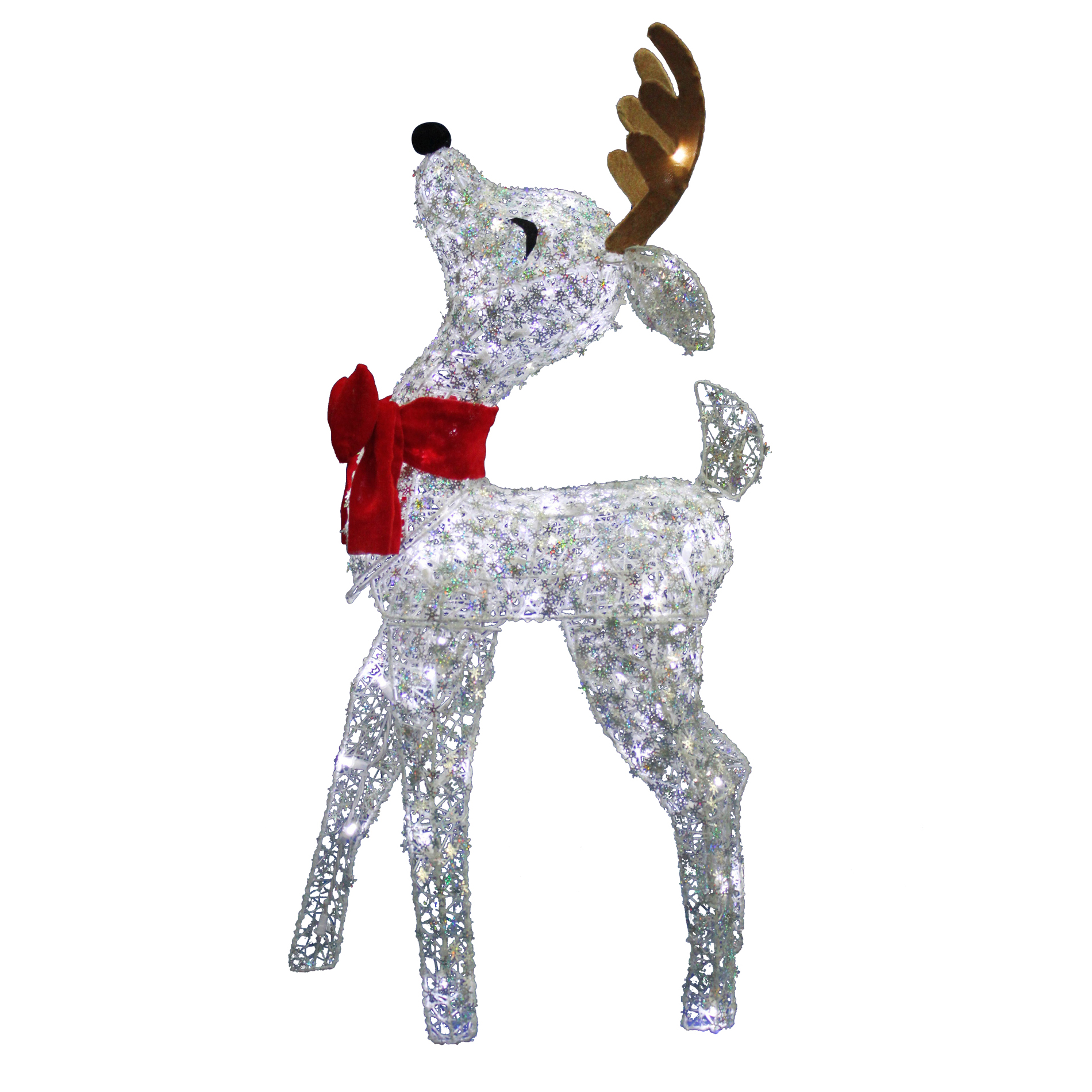 Trimming Traditions 36" Twinkling Deer with 70 White LED Lights