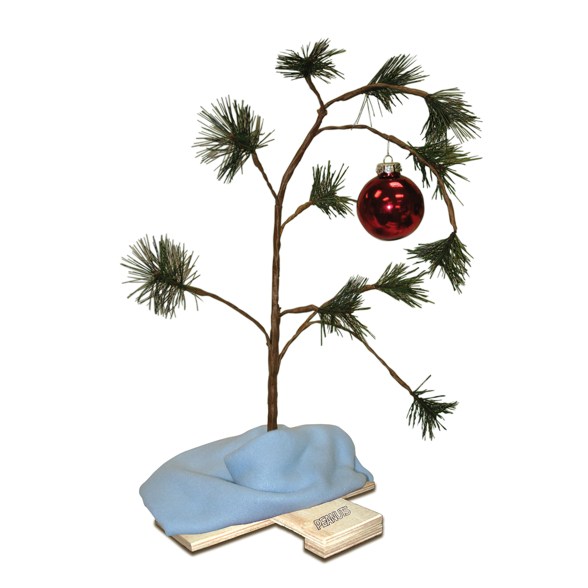 Peanuts By Schulz 18" Charlie Brown Christmas Tree Tabletop Piece