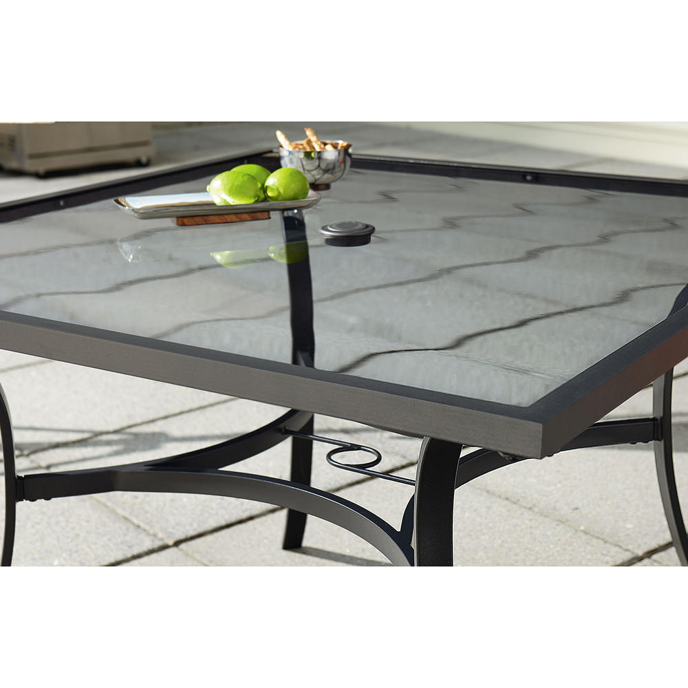 Ty Pennington Style Quincy Swiveling Dining table &#8211; Black