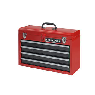Craftsman 4 Drawer Portable Tool Chest Red
