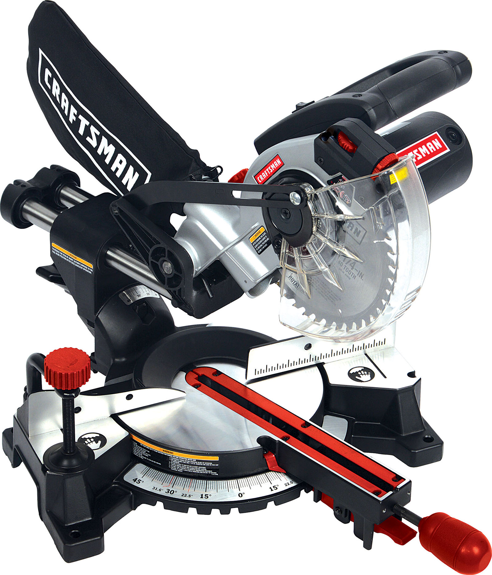 Craftsman 7 1 4 Single Bevel Sliding Compound Miter Saw