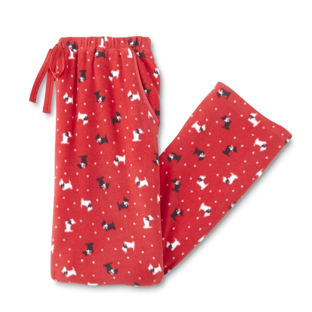 Laura Scott Women's Plus Pajama Pants - Scottie Dogs