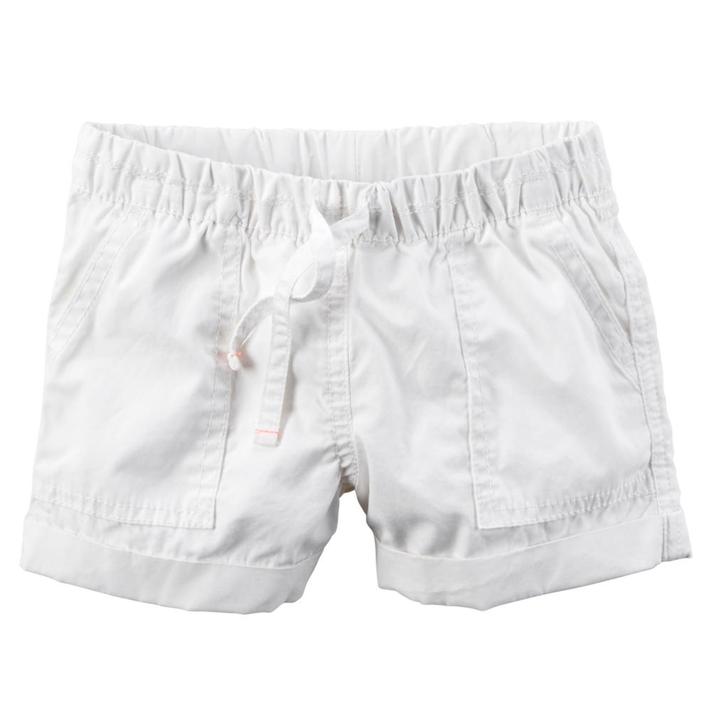 Carter's Toddler Girl's Poplin Shorts
