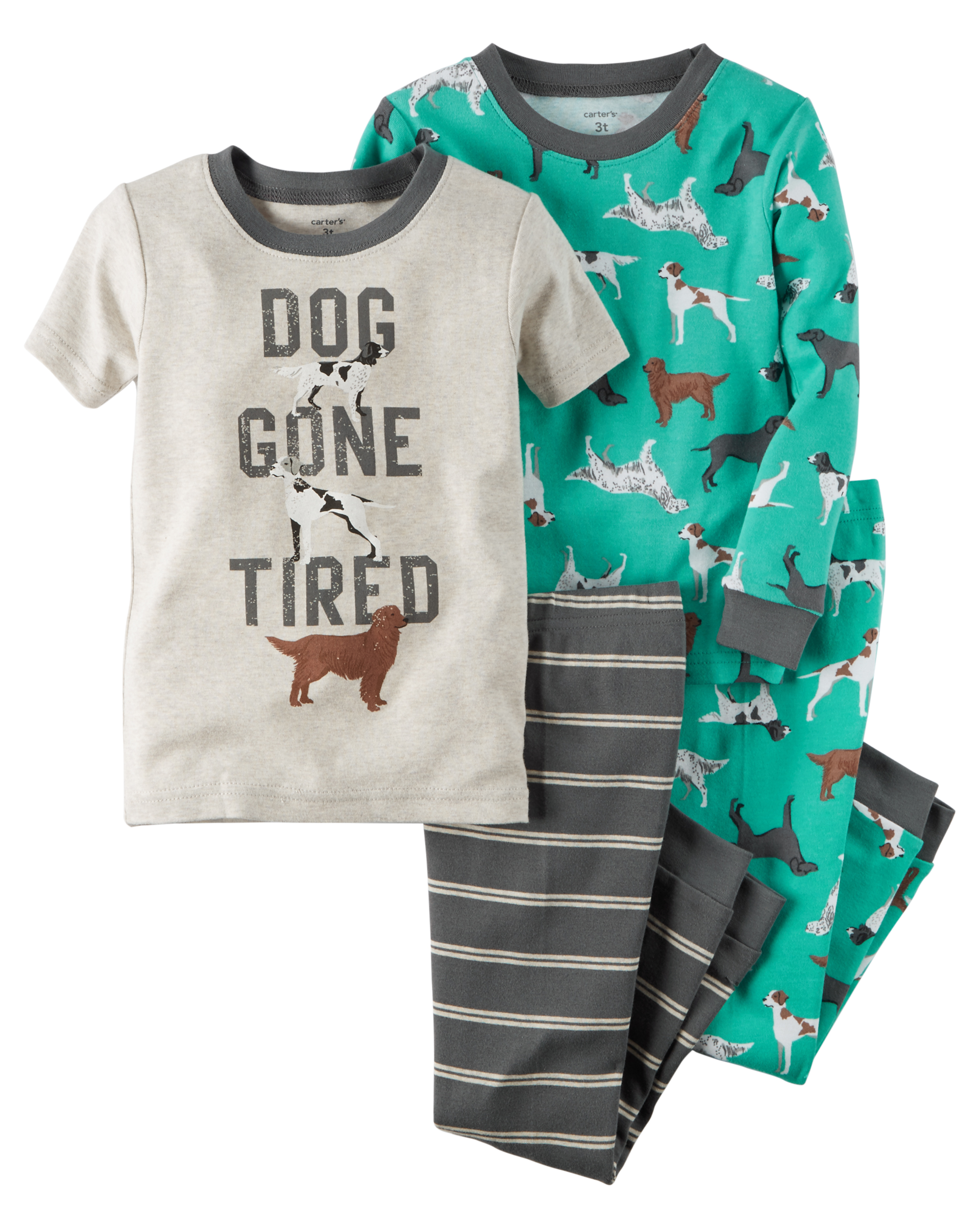 Carter's Infant & Toddler Boys' 4-Pc. Pajama Set - Dog