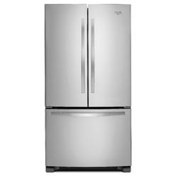 Whirlpool WRF535SMBM 24.8 cu. ft. French Door Refrigerator with Greater Capacity, FreshFlow Produce Preserver – Stainless Steel  ENERGY STAR