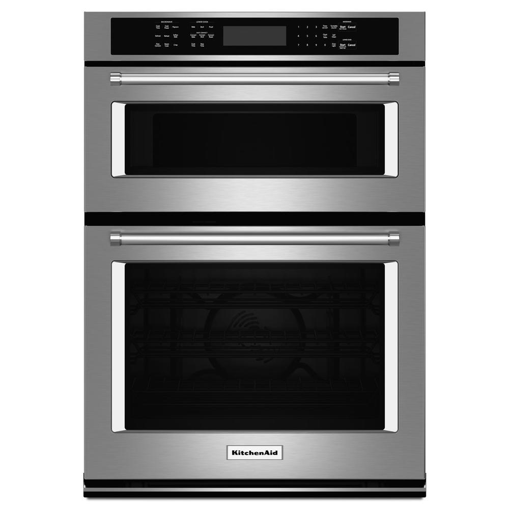 KitchenAid KOCE500ESS  30" Combination Wall Oven w/ Even-Heat™ True Convection - Stainless Steel