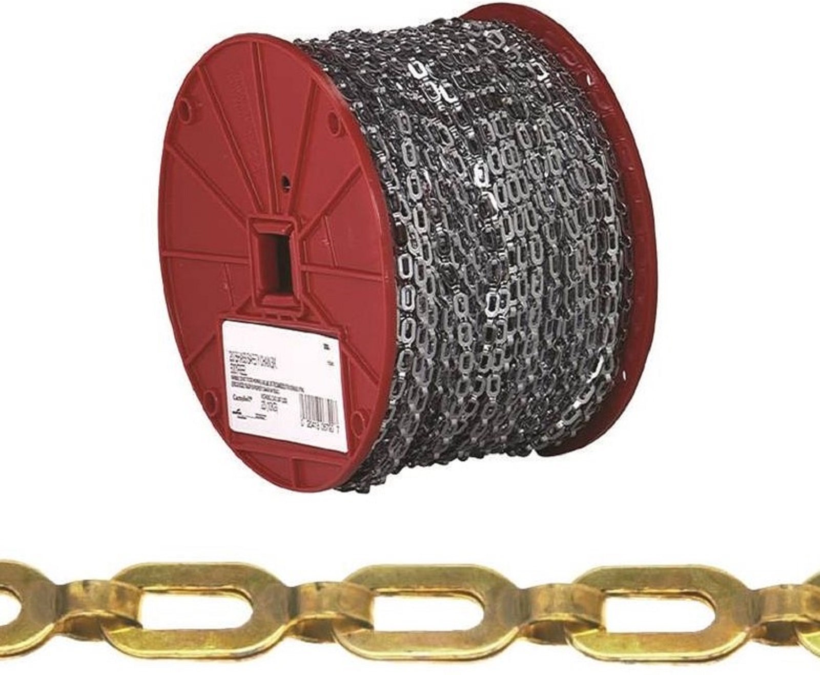 Campbell 200' Brass Safety Chain 1/0