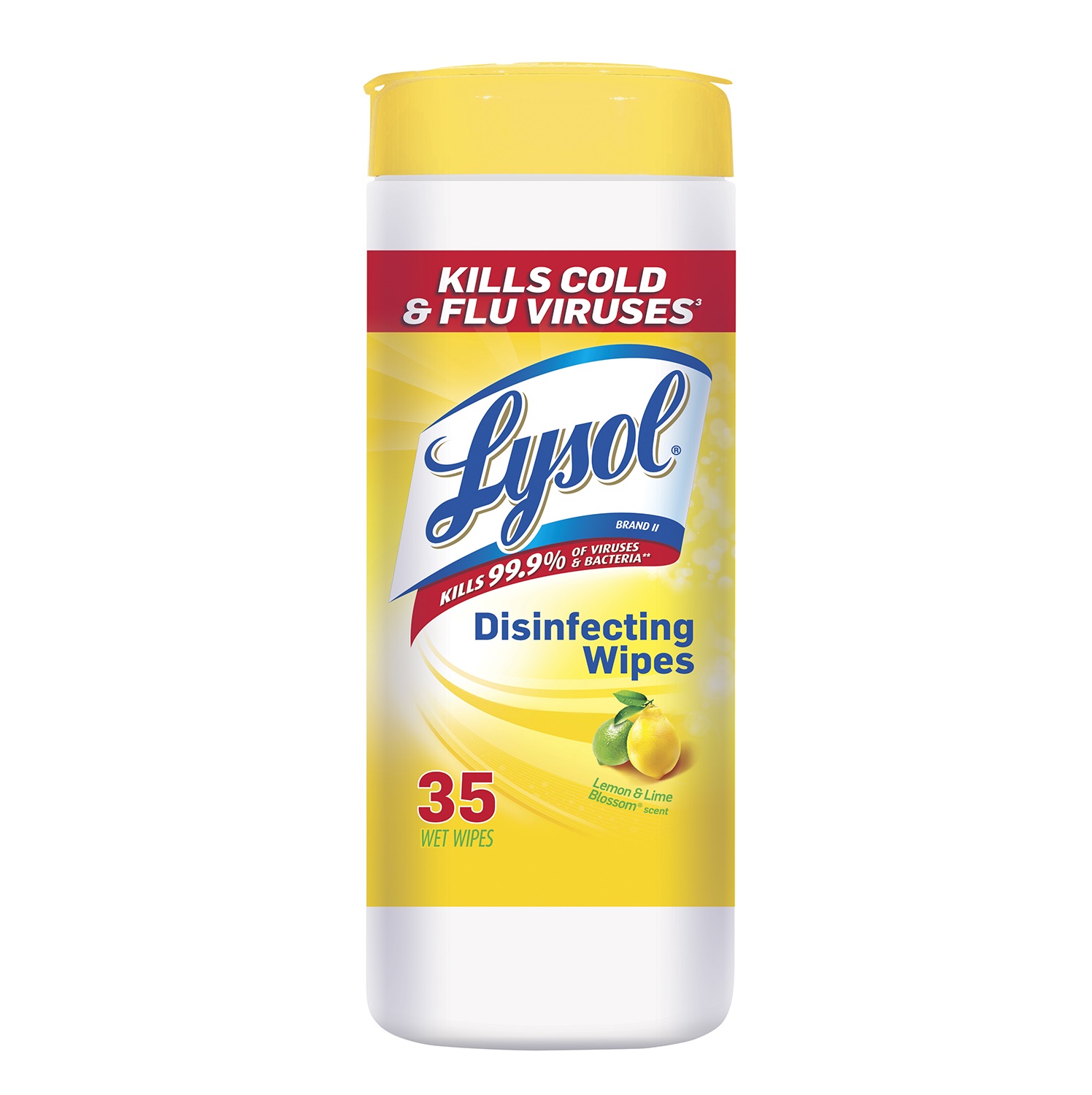 Lysol Disinfecting Wipes, 4 In 1, Citrus Scent, 35 wipes