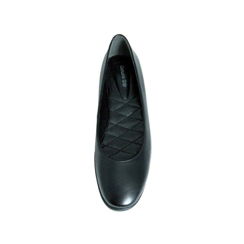 Genuine Grip Women Slip-Resistant Dress Pump Shoes #8400 - Black