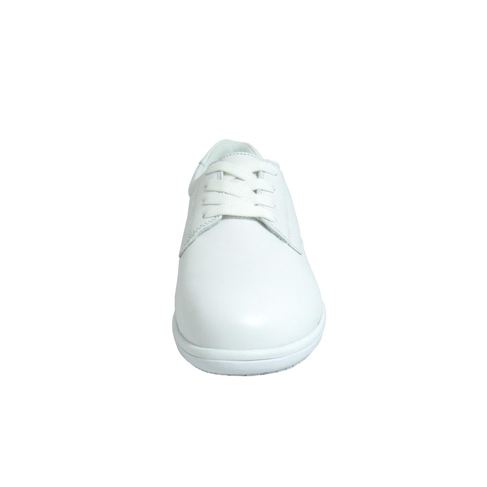 Genuine Grip Women Slip-Resistant Casual Oxford Shoes #425 - White