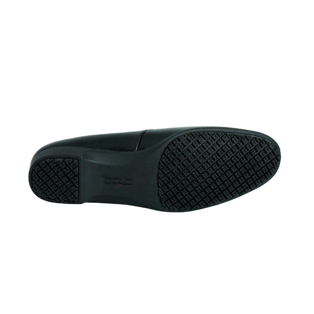 Genuine Grip Women #8300 Slip-Resistant Leather Dress Shoe - Black